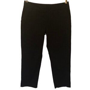 Tommy Bahama black cropped pants sz 6